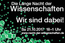 Zum Artikel "Lange Nacht der Wissenschaften 2017"