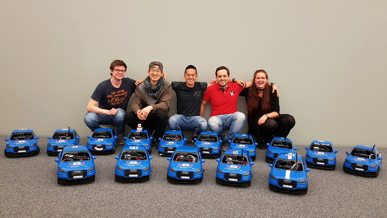 FAUtonomous unter den besten 8 beim Audi Autonomous Driving Cup 2018